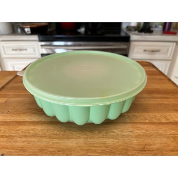 Tupperware Jello Mold 3-Piece MCM gelatin dessert mold retro Vintage clean - Picture 14 of 15